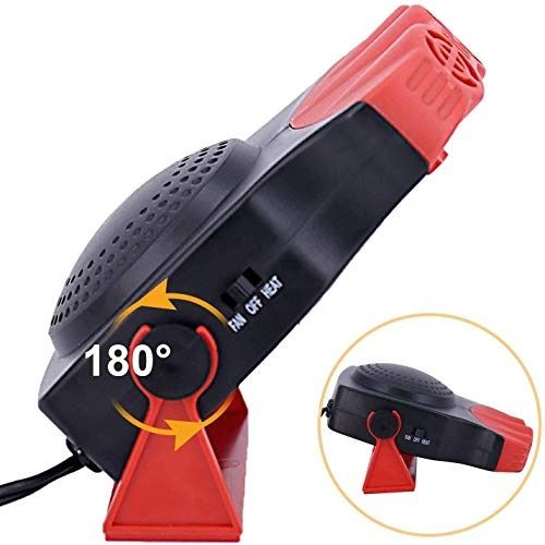 Stockist.SG] Car Heater, 12V 150W Portable Car Heater with Heating and  Cooling 2 in 1 Modes for Fast Heating Defrost Defogger, Automobile  Windscreen Fan in Cigarette Lighter (Red), TV u0026 Home Appliances,