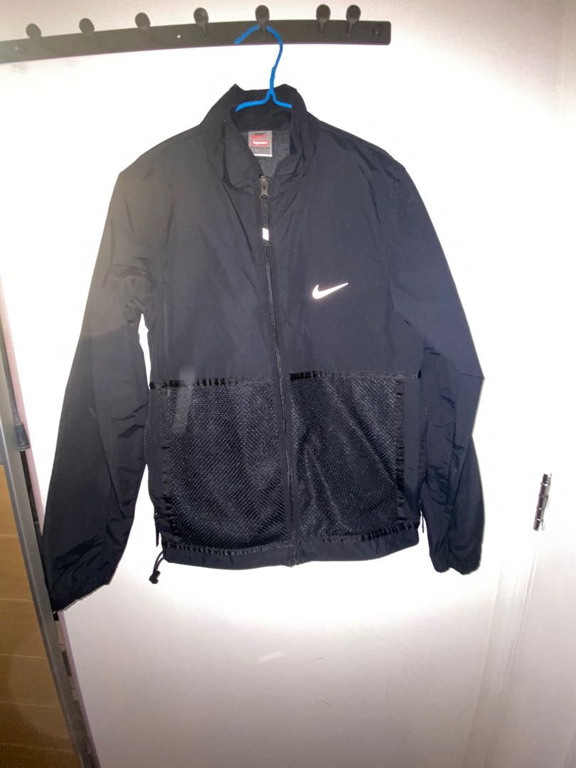 Supreme Nike Trail Running Jacket Black Men's - FW17 - US