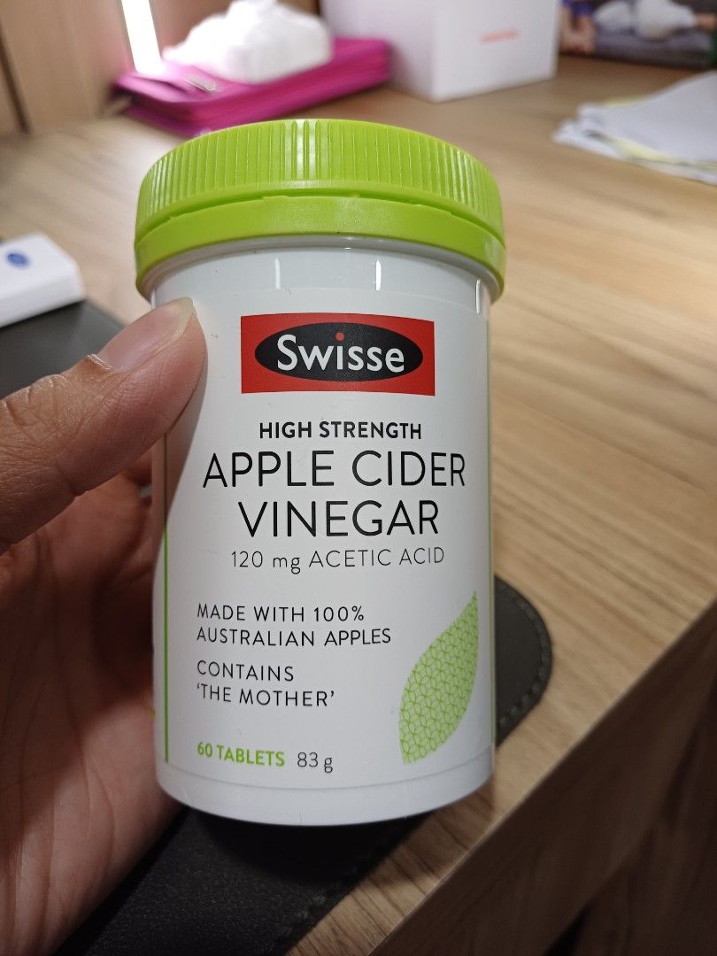 Swisse High Strength Apple Cider Vinegar (Exp. 12/2024), Health