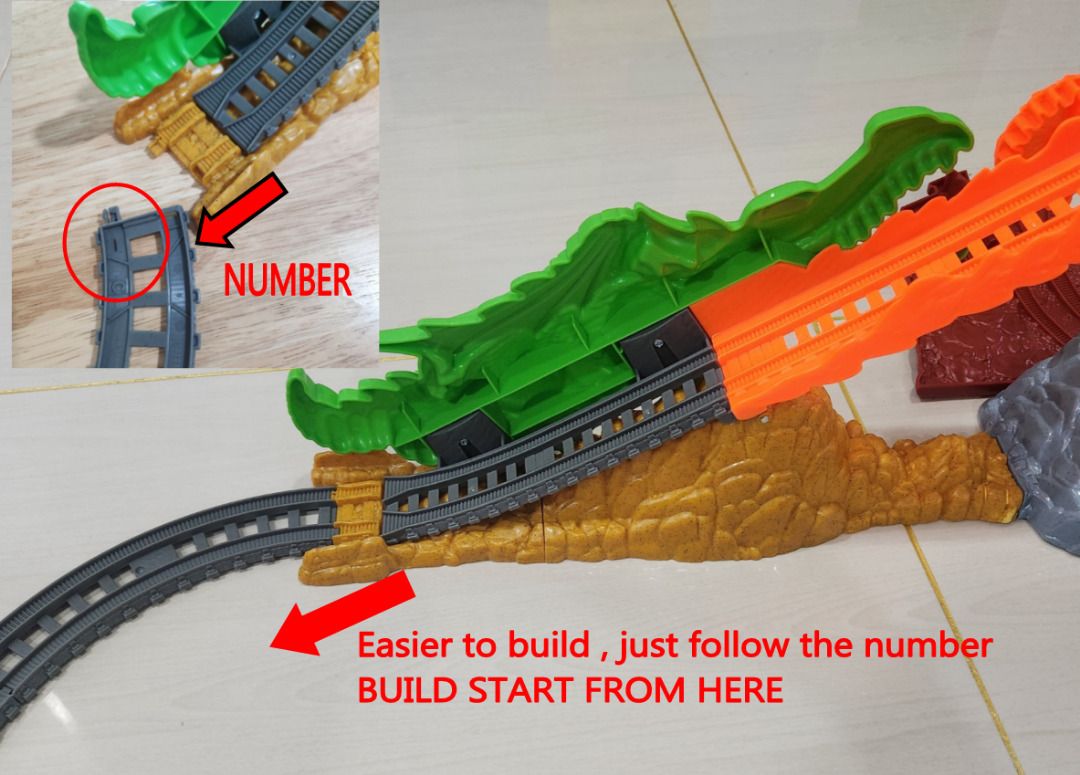 Thomas dragon escape set instructions deals