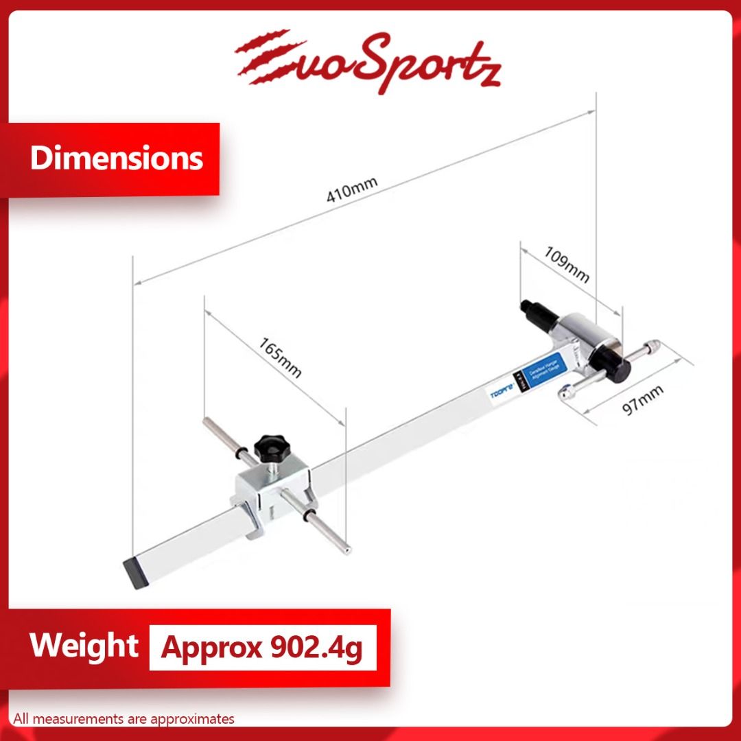 Toopre Derailleur Hanger Alignment Gauge Tool, Sports Equipment