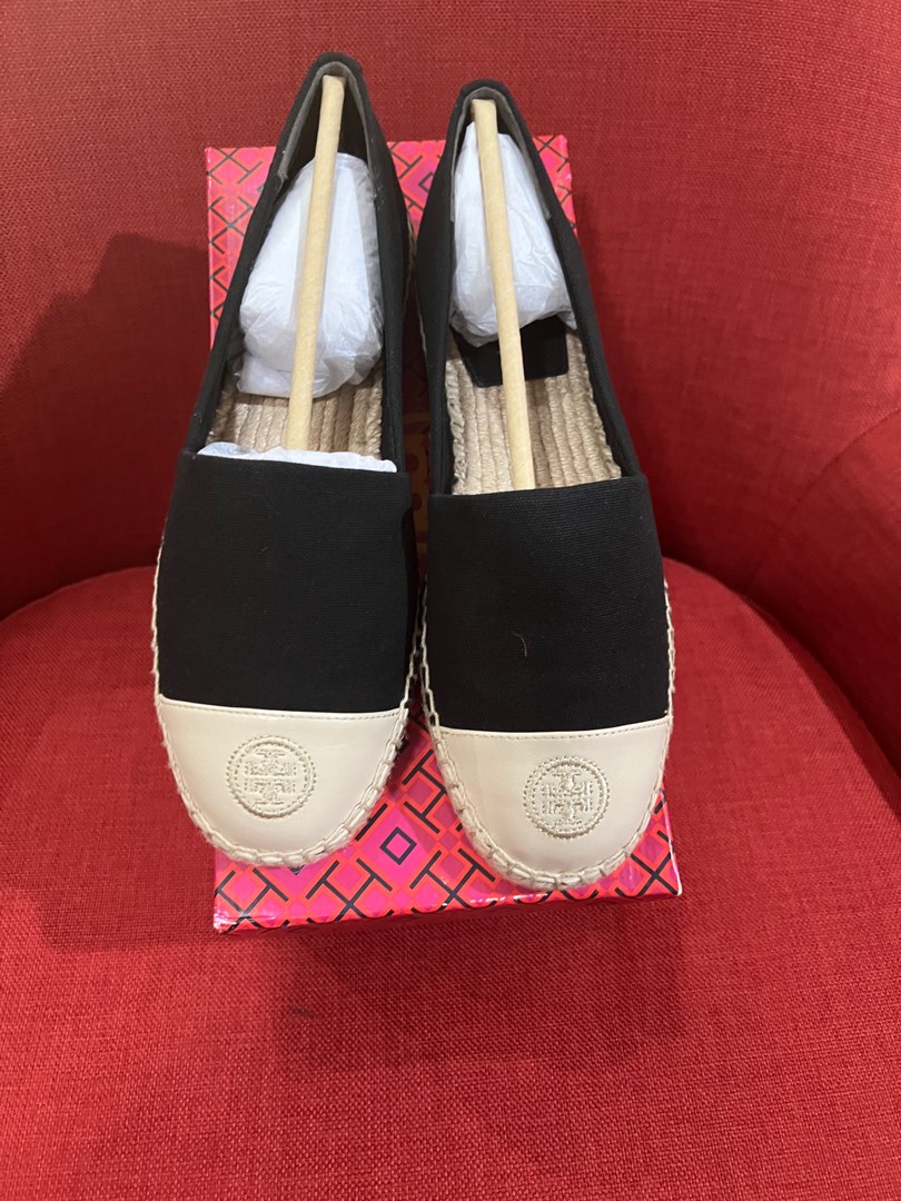 Tory burch color block flat sales espadrille