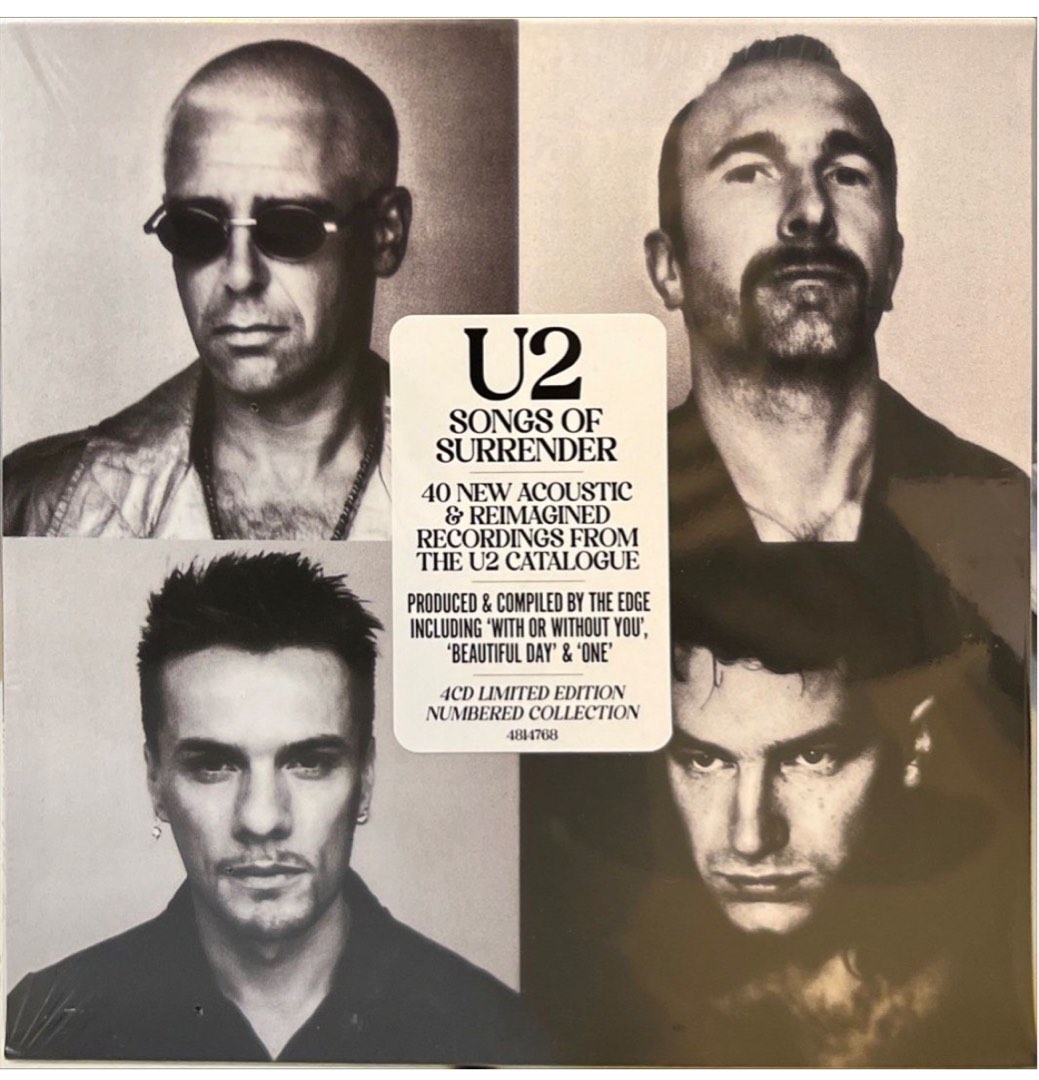 U2: SONGS OF SURRENDER ( 4CD DELUXE EDITION)