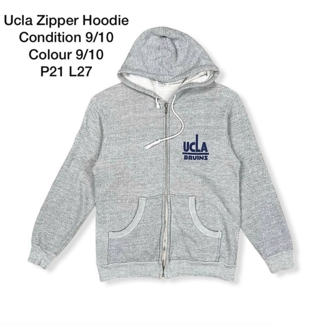 UCLA by Descente Zipper Hoodie Men s Fashion Tops Sets