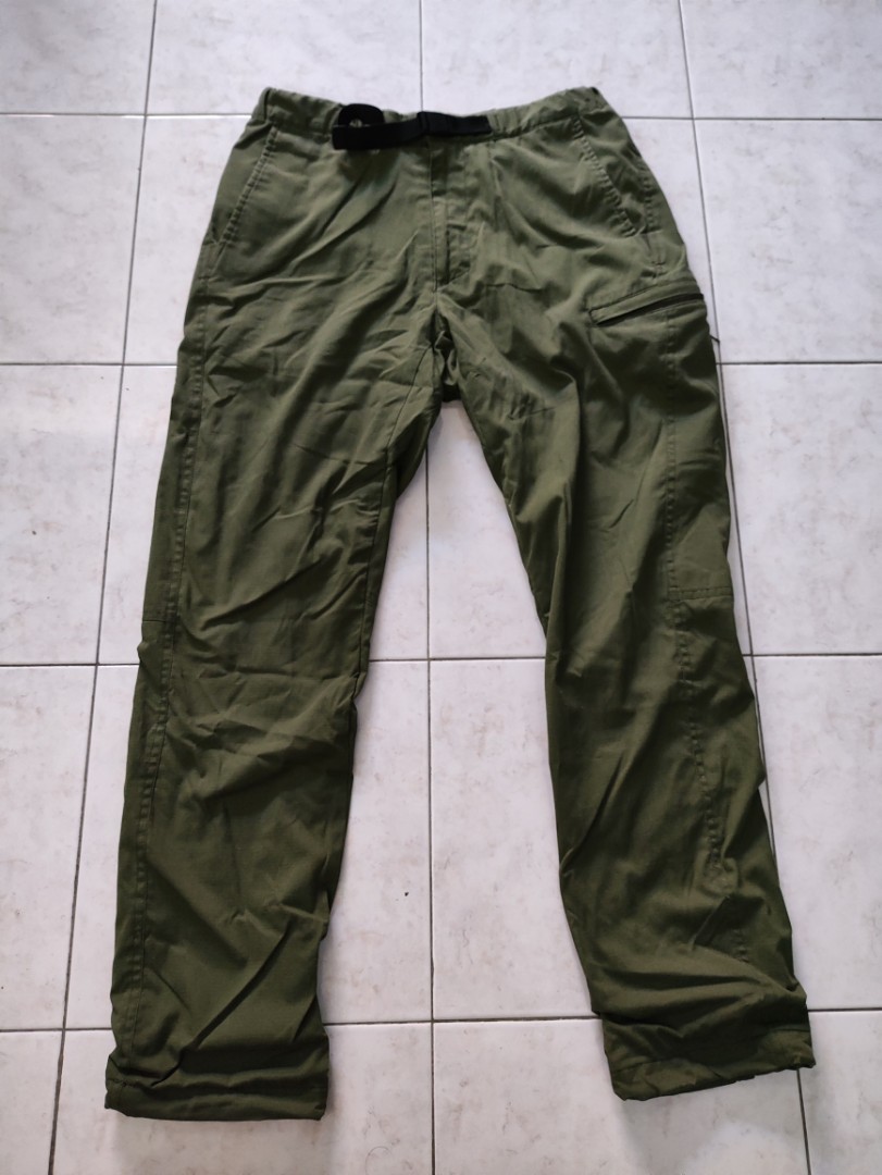 Uniqlo Heattech Cargo Hiking Track Pants, Men's Fashion, Bottoms, Trousers  on Carousell