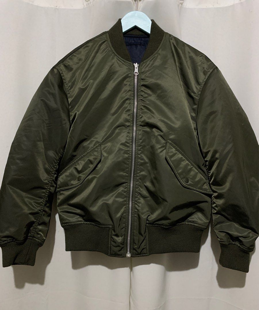 Reversible Iridescent Qipao Bomber Jacket