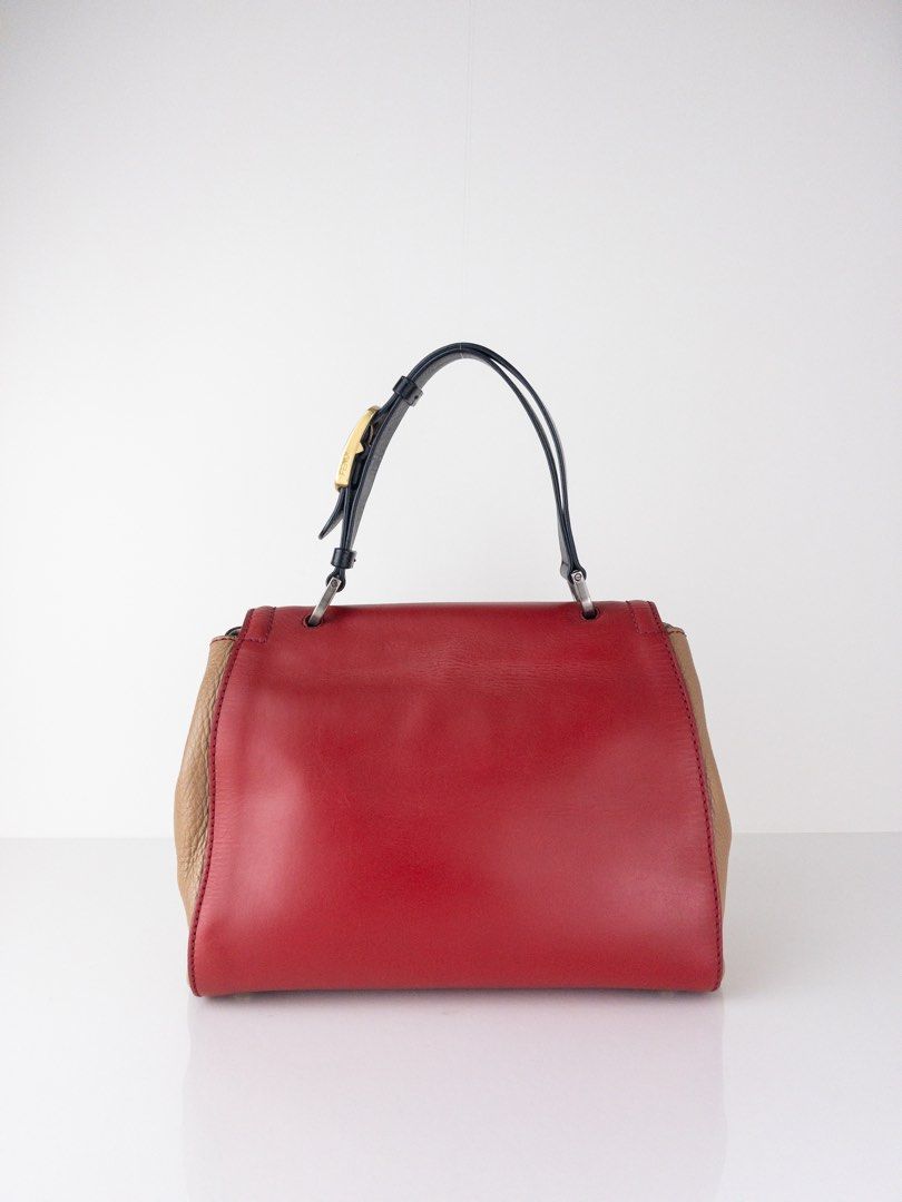 Red and discount black fendi bag