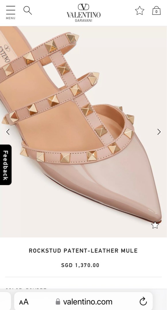 Rockstud sale cage mule
