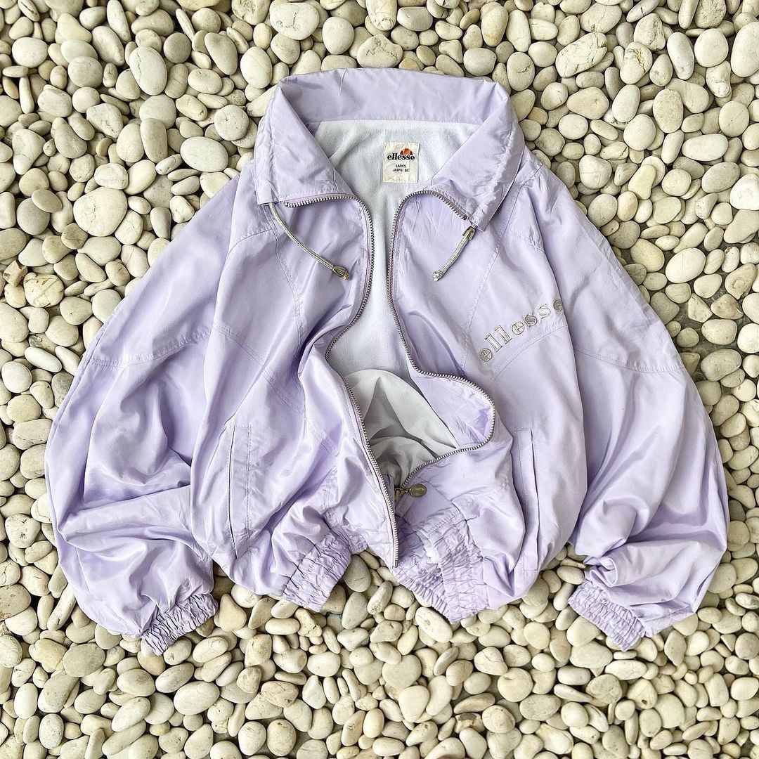 Ellesse deals windbreaker lila