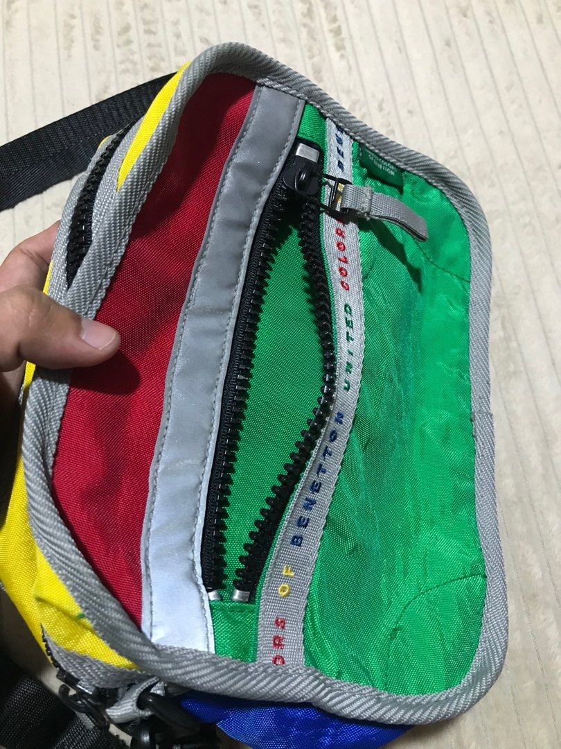 VINTAGE UCB MULTI COLOR SLINGBAG LEGIT on Carousell