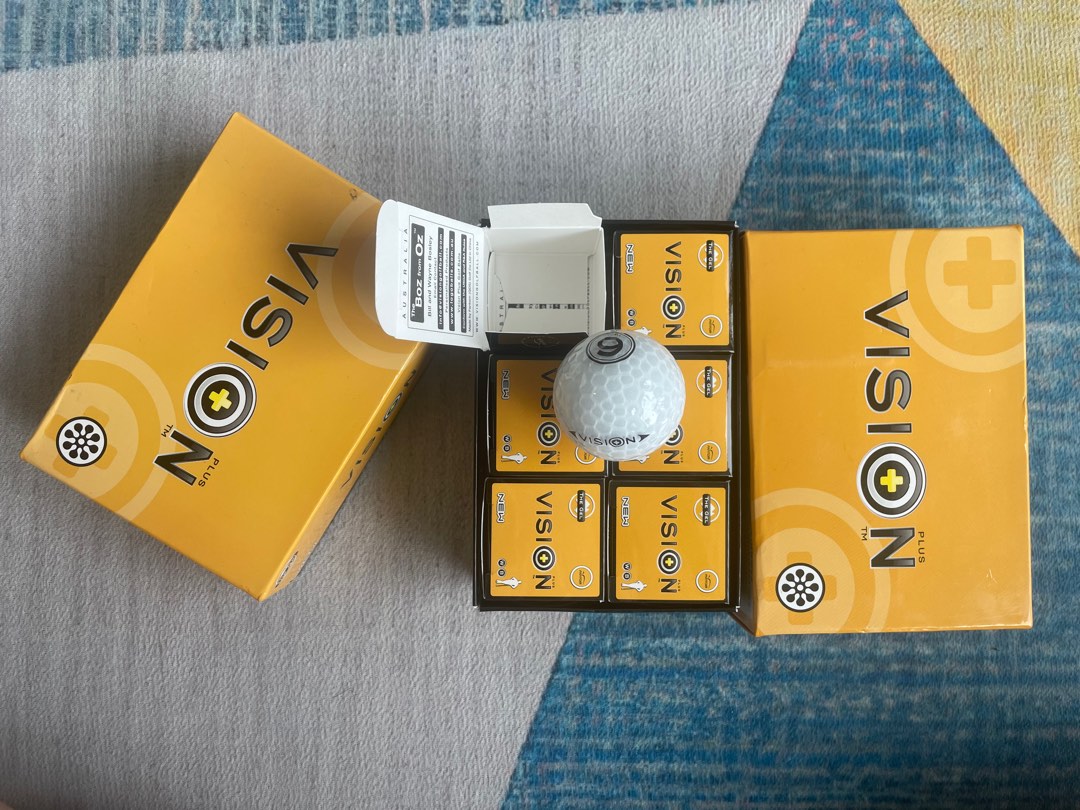 Vision golf balls, Sports Equipment, Sports & Games, Golf on Carousell