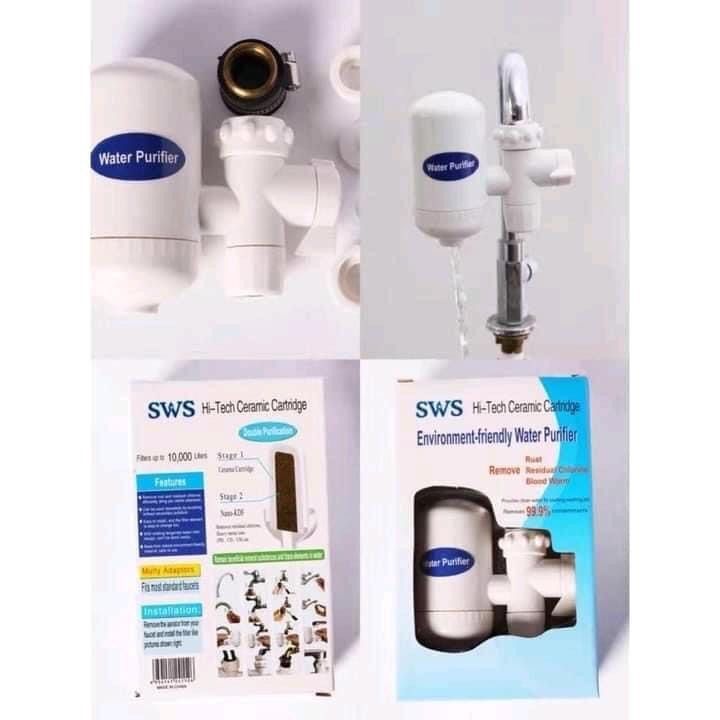 Water Cleaner Filter Purifier Strainer Percolator (White) on Carousell