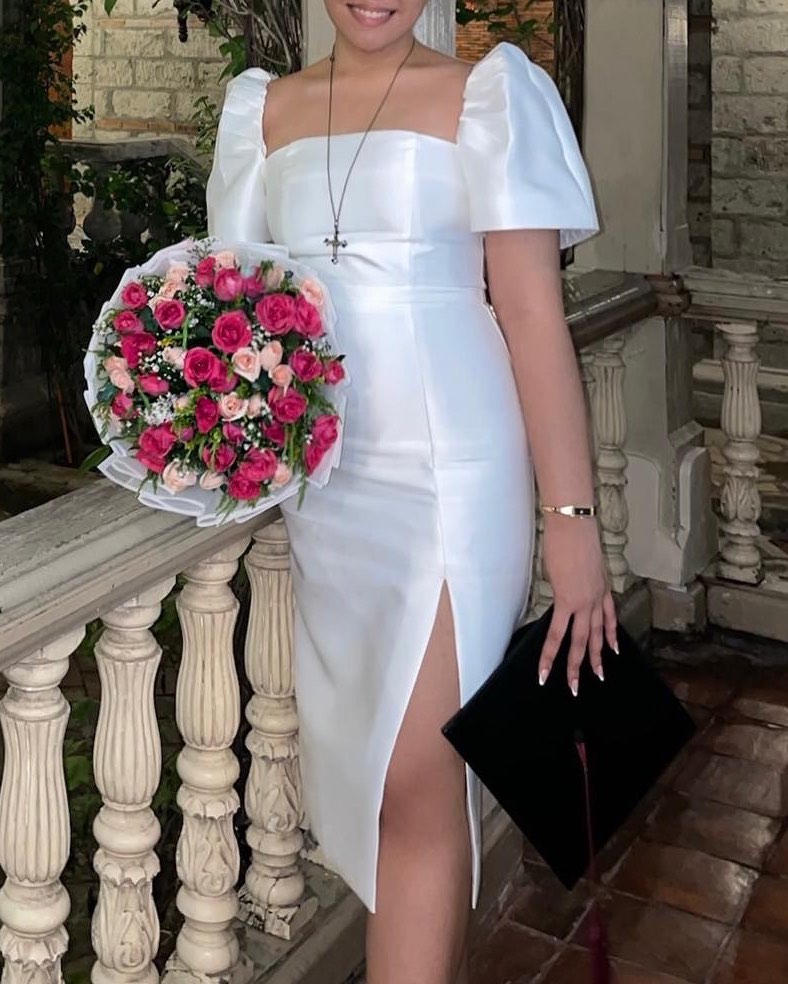 Filipiniana white hot sale