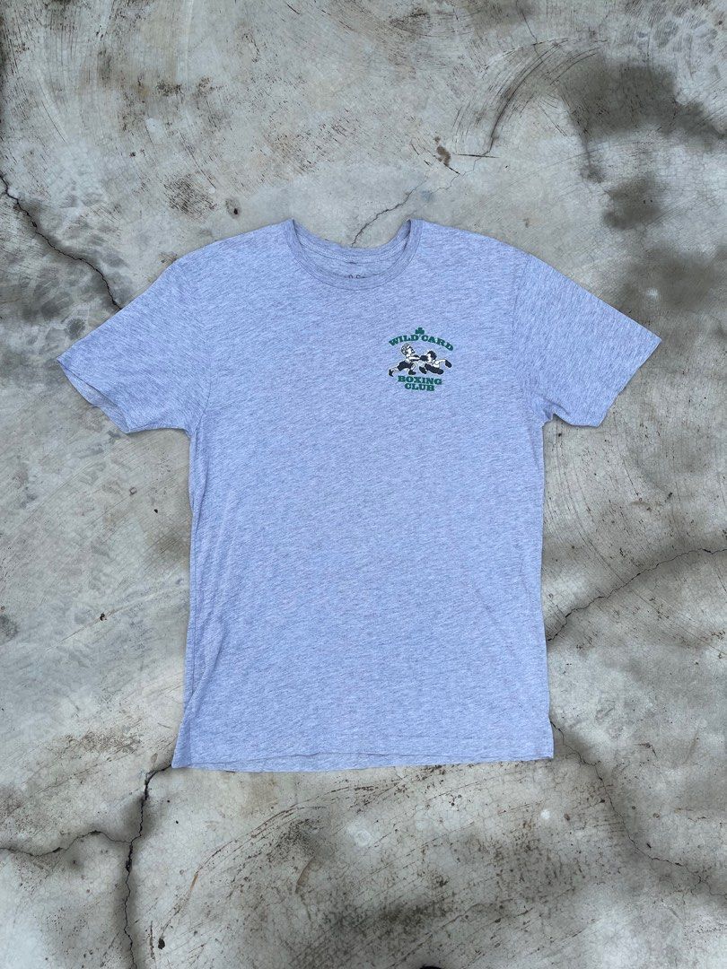 Wild Card Tee (Category: Tshirts & Polo Shirts ) located in Calamba. Submitted by pyrex_13 (Listing ID 1236985546, Image 1). Description: Wild Card Gym merch para sa fans ni manny pacquiao 500 shipped nego width: 20” length: 27.5”.