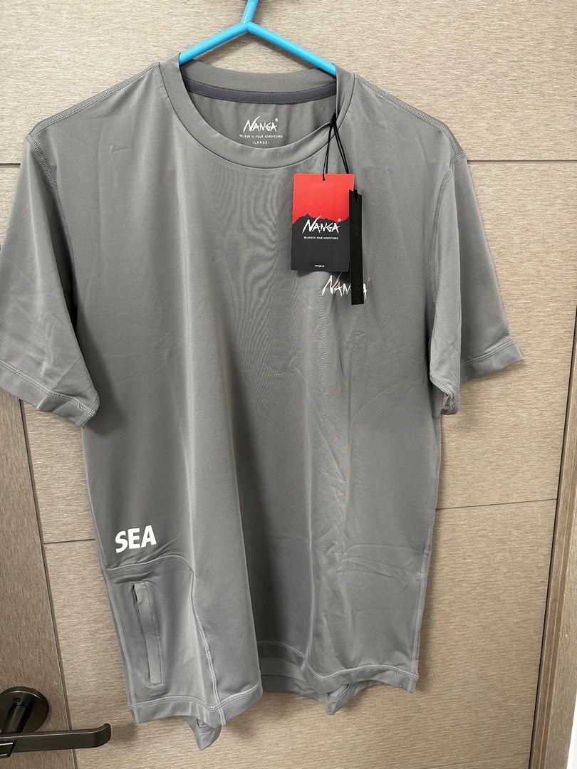 Wind and Sea x Nanga, 男裝, 上身及套裝, T-shirt、恤衫、有領衫