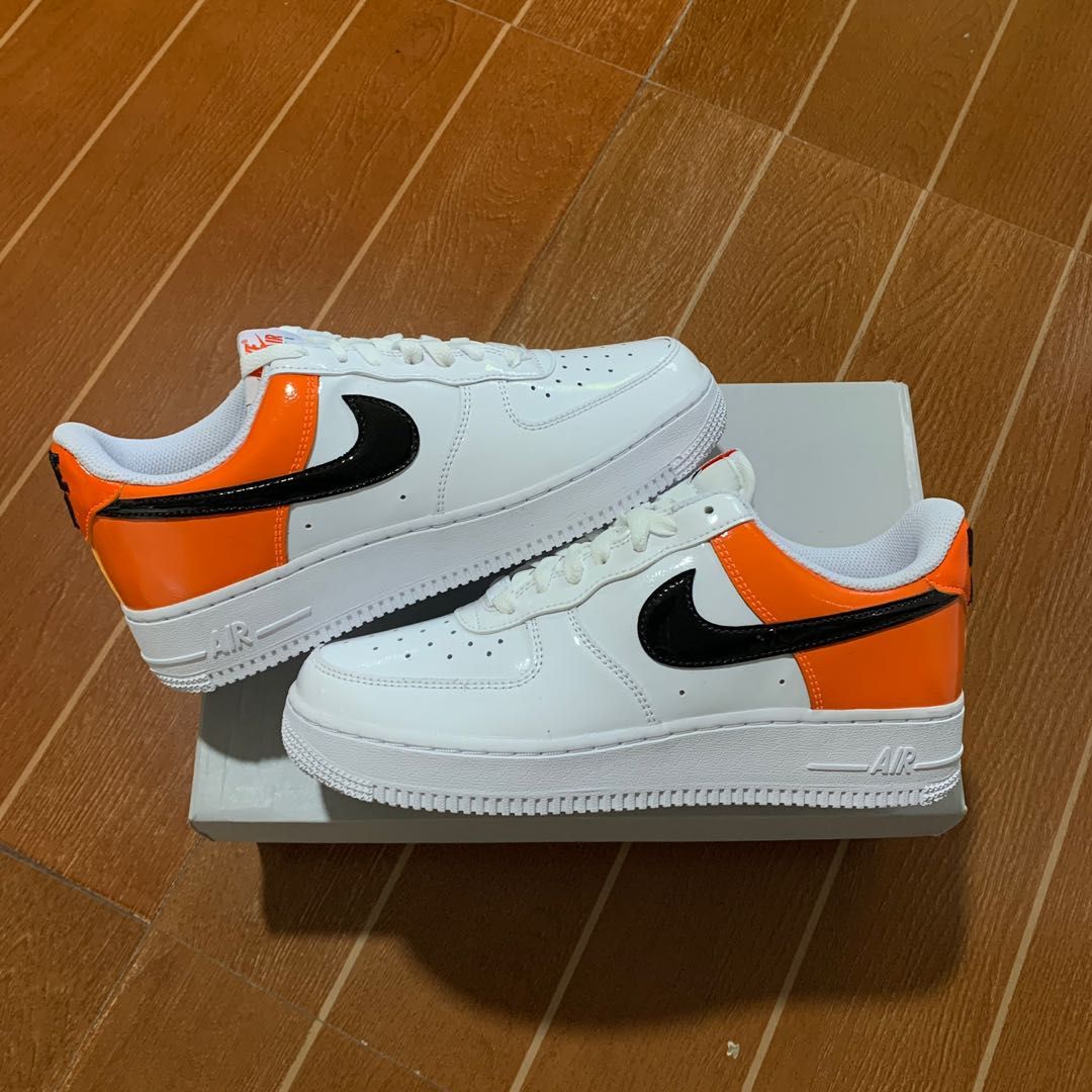 Nike air force 1 low womens orange store