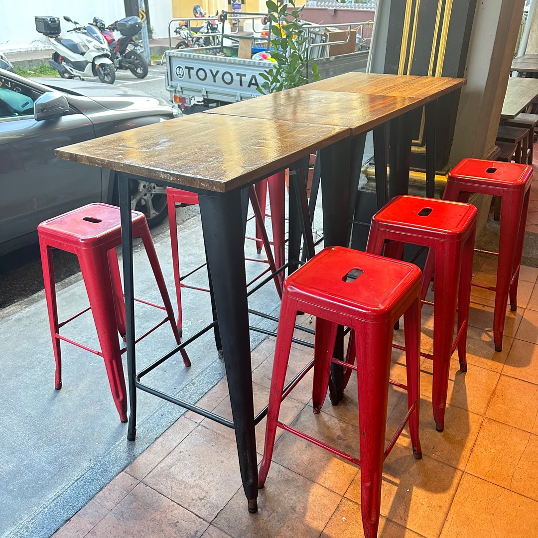 Wood Bar Tables & Table, Furniture & Home Living, Furniture, Tables