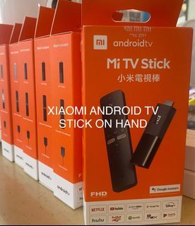 XIAOMI ANDROID TV STICK ON HAND SMART TV GOOGLE CHROME TV BOX GLOBAL ENGLISH VERSION