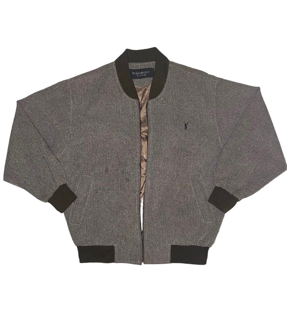 YSL Pour Homme Bomber Jacket Men s Fashion Coats Jackets and