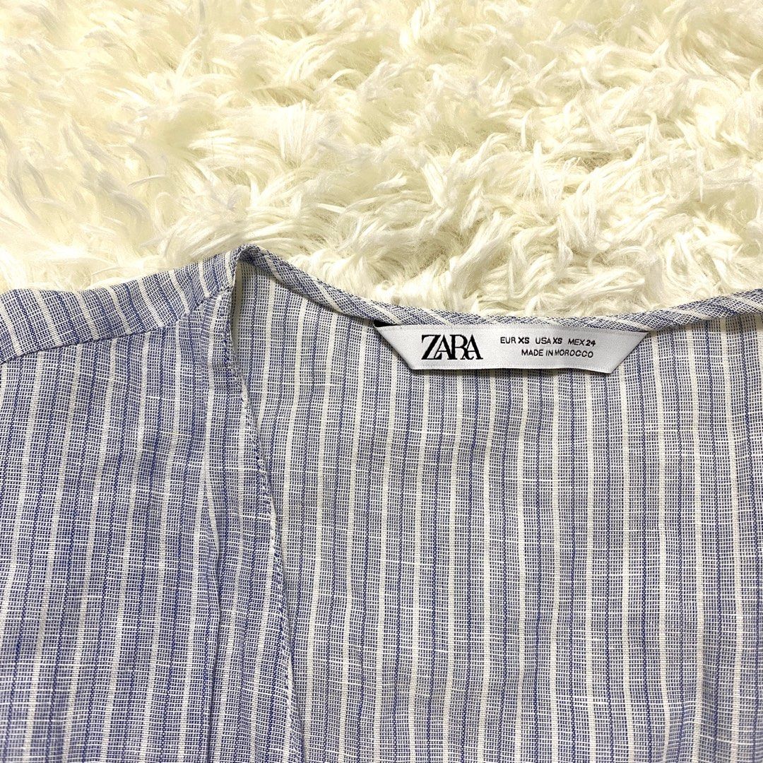 Zara Linen Blend Dress on Carousell