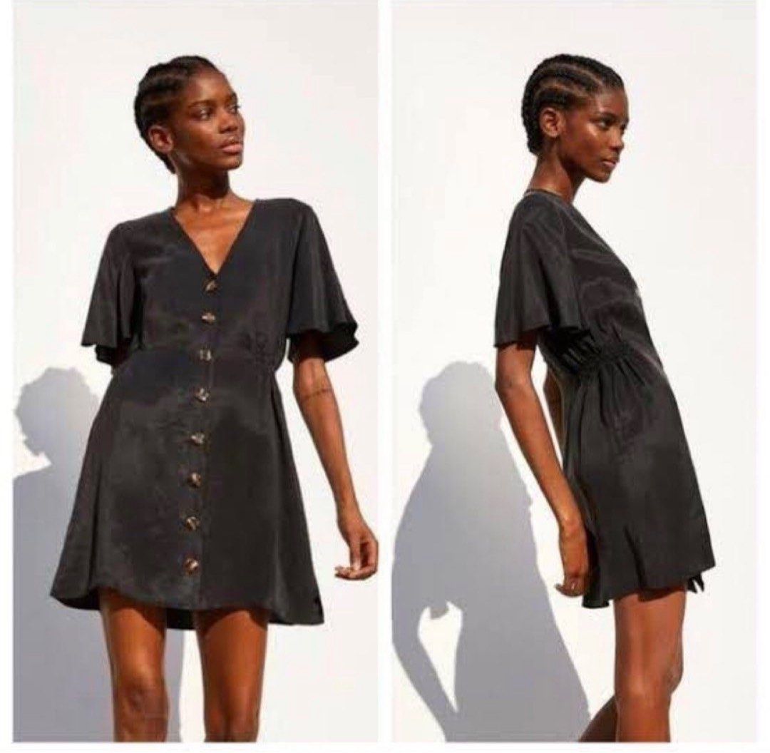 Zara 2025 lyocell dress