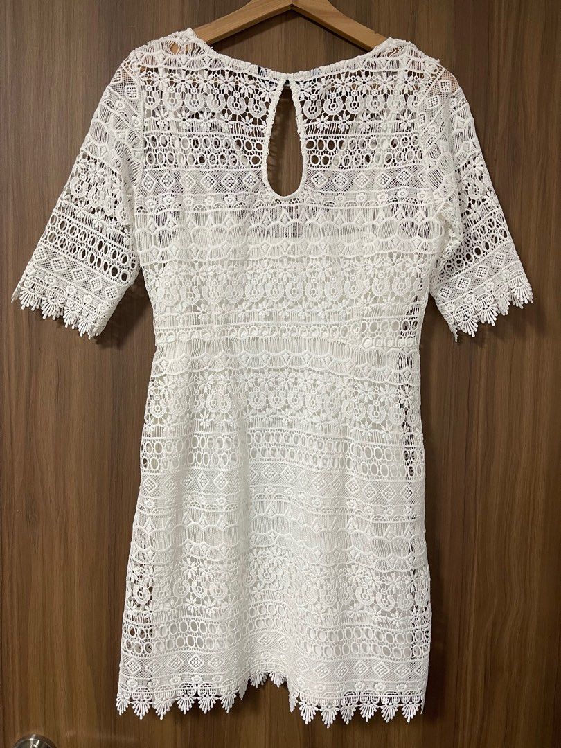 white formal dresses nearby Cowl-Neck Off-White Long White Formal Dress with Bow Off White / 8