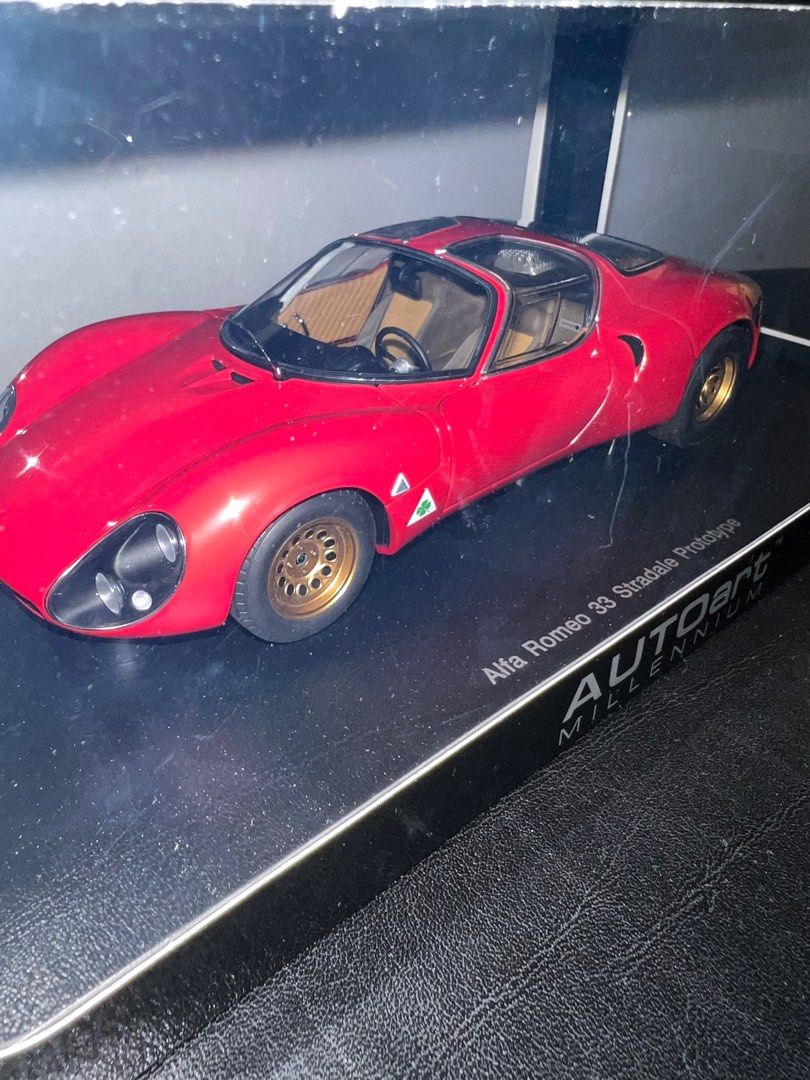 1/18 Autoart Millenium Alfa Romeo 33 Stradale Prototype, Hobbies