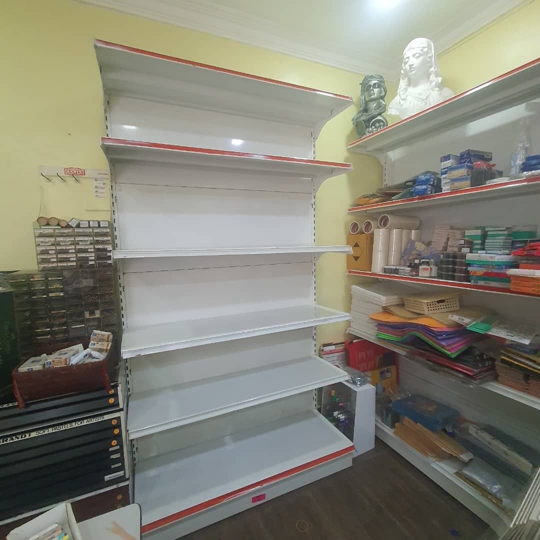 2nd Hand Heavy Duty Wall Gondola (5 Level), Furniture & Home Living