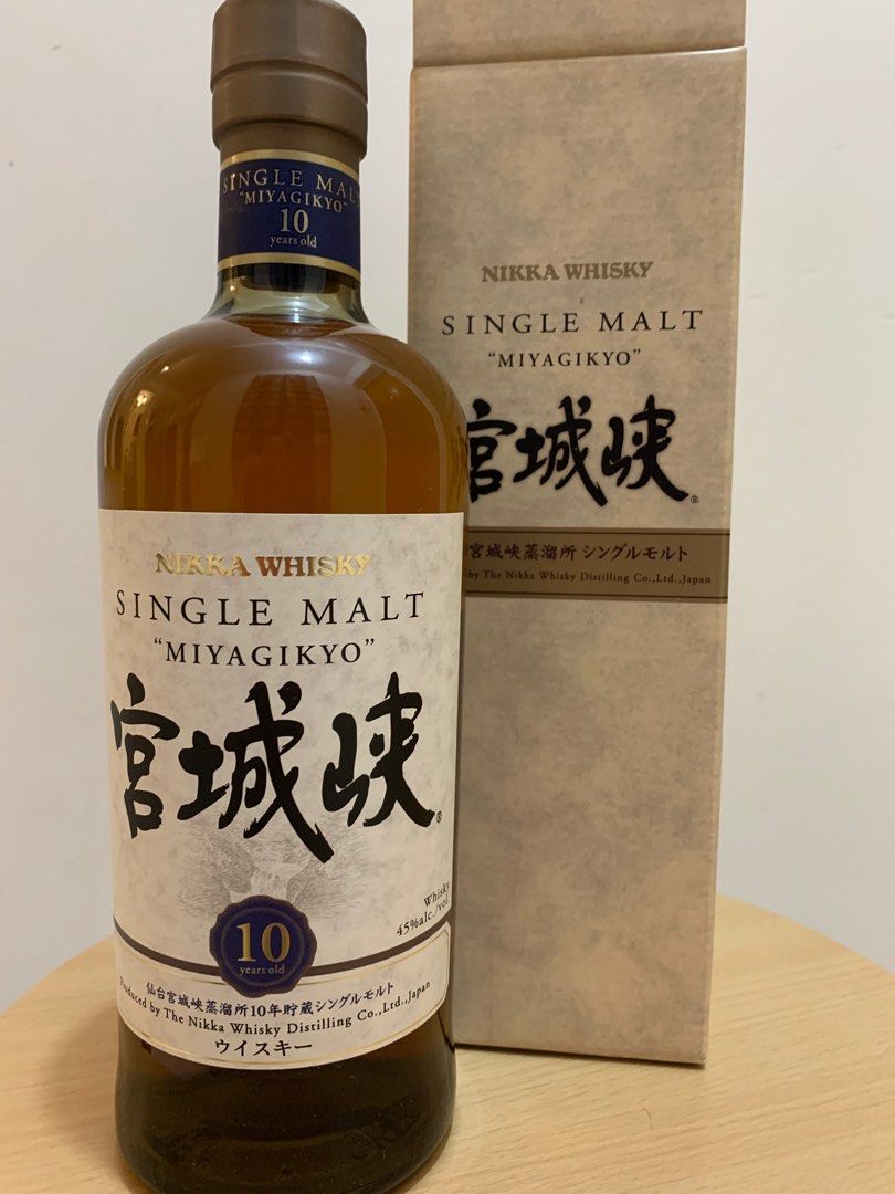 日本宮城峽700ml 威士忌whisky 不是輕井沢山崎竹鶴響宮城峽愛者, 嘢食