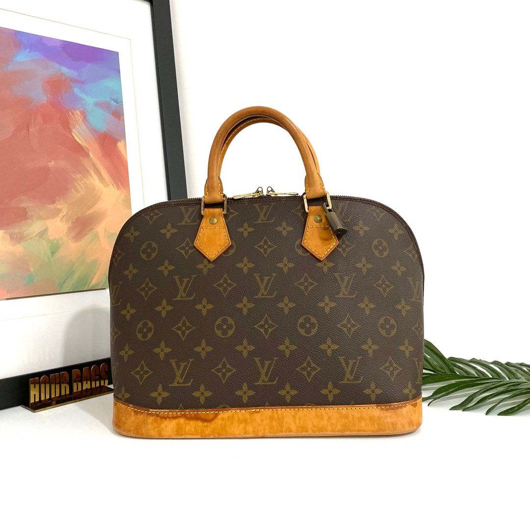 Louis Vuitton Alma MM size, Luxury, Bags & Wallets on Carousell