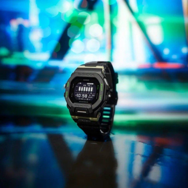 Brand New In Box Authentic Casio G Shock GBD 100LM 1DR and GBD 200LM 1DR with connected step tracking and night training style GBD 100LM 1