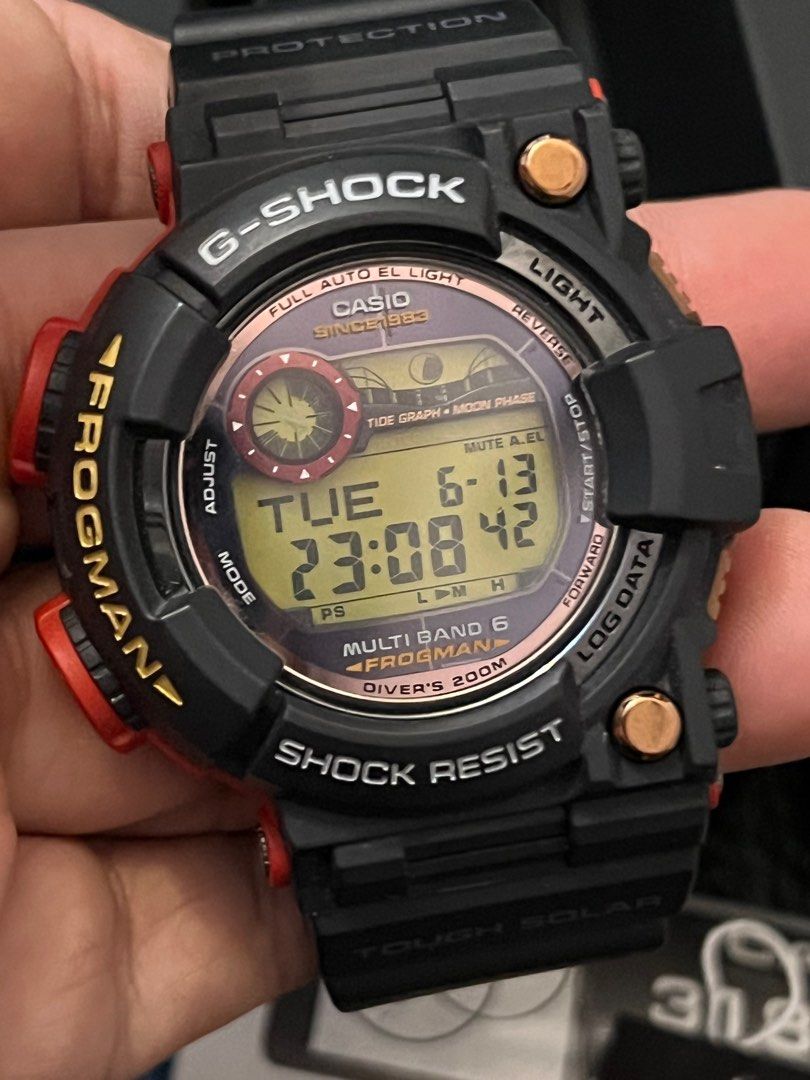 レア 希少】G-SHOCK フロッグマン 35周年 GWF-1035-1JF - 腕時計(デジタル)