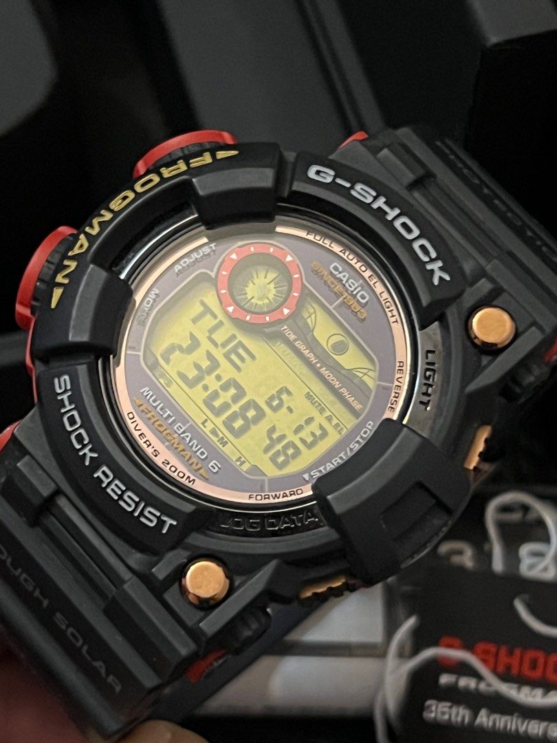 日版Casio G-Shock Frogman GWF-1035F-1 35th Anniversary GWF-1035F