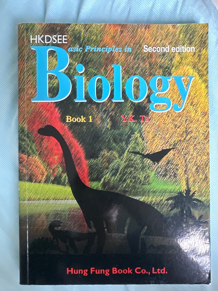 恐龍書 HKDSEE Basic Principles in Biology Book 1, 興趣及遊戲, 書本 & 文具, 教科書 ...