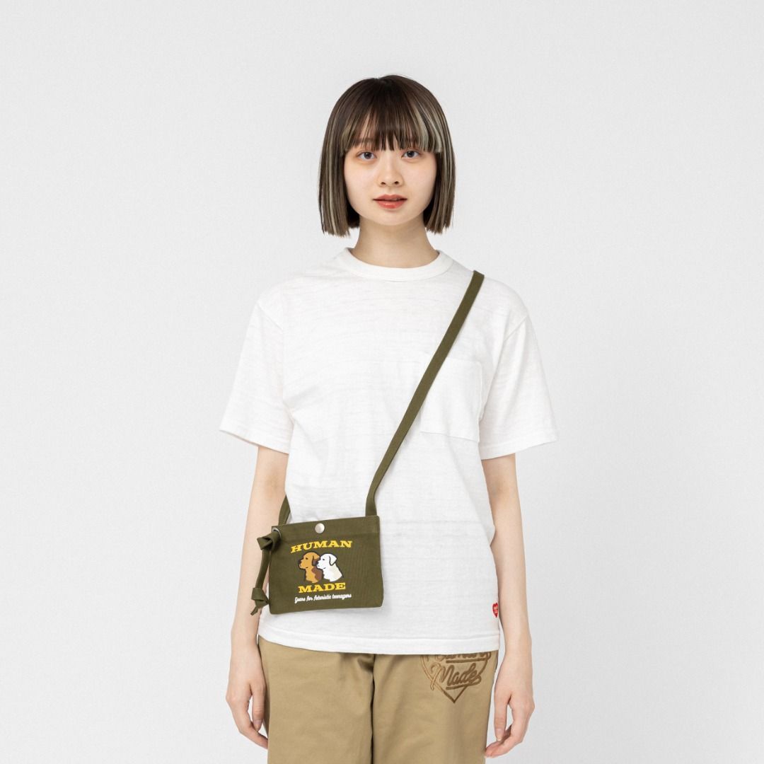 🇯🇵日本代購HUMAN MADE MINI SHOULDER BAG HUMAN MADE斜孭袋HUMAN