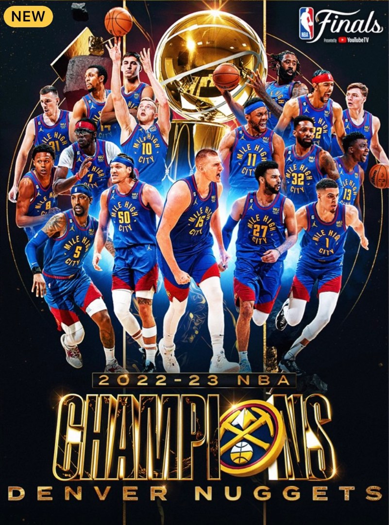 New Larry O'Brien NBA Basketball Championship 1:1 Replica Trophy