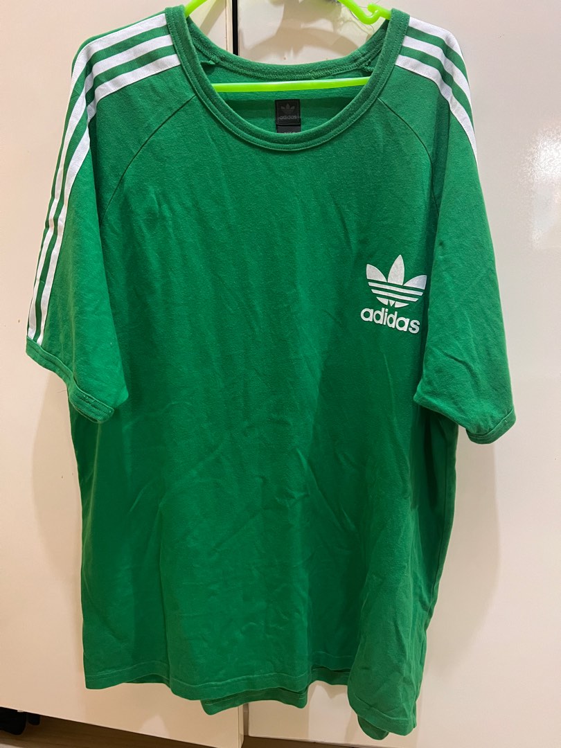 Adidas green shirt on Carousell