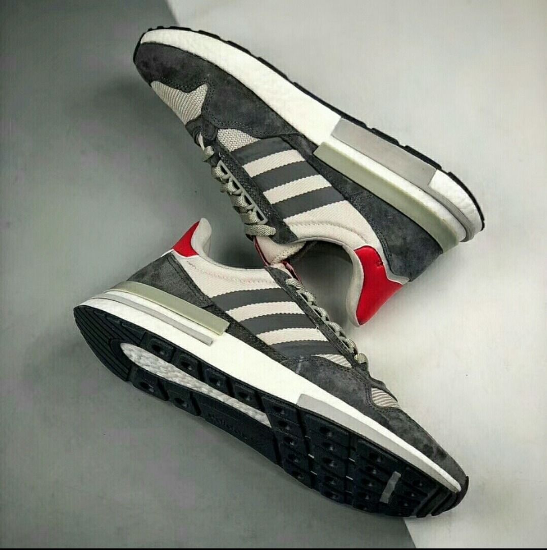 adidas originals ZX 500 RM Grey Four Scarlet