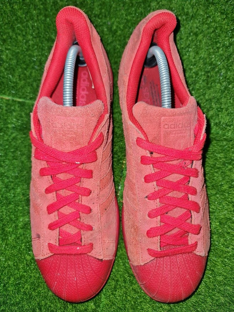Adidas superstar on sale red 2015