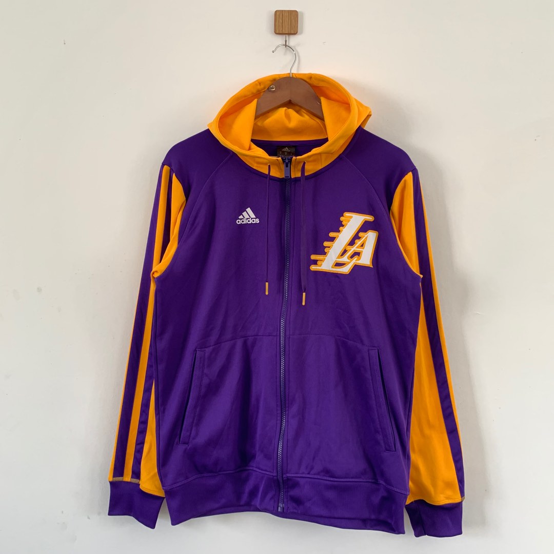 adidas, Jackets & Coats, Lakers Warm Up Jacket