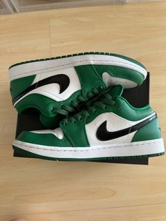 Air jordan 1 low green pride hot sale