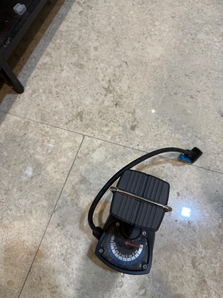 Air pump decathlon, Sports Equipment, Bicycles & Parts, Parts & Accessories on Carousell