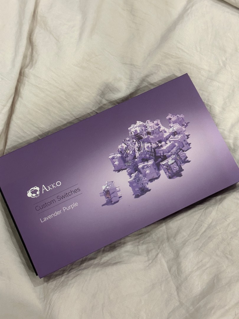 Akko CS Lavender Purple Tactile Switches, Computers & Tech, Parts