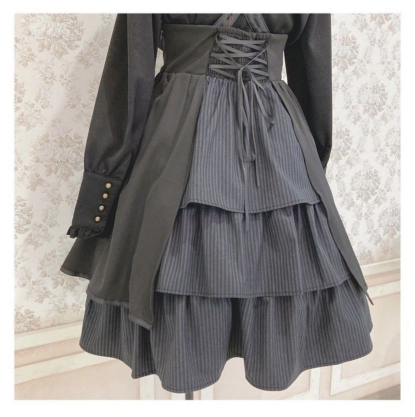 Amavel l classical steampunk 吊帶裙, 女裝, 連身裙& 套裝, 連身裙 