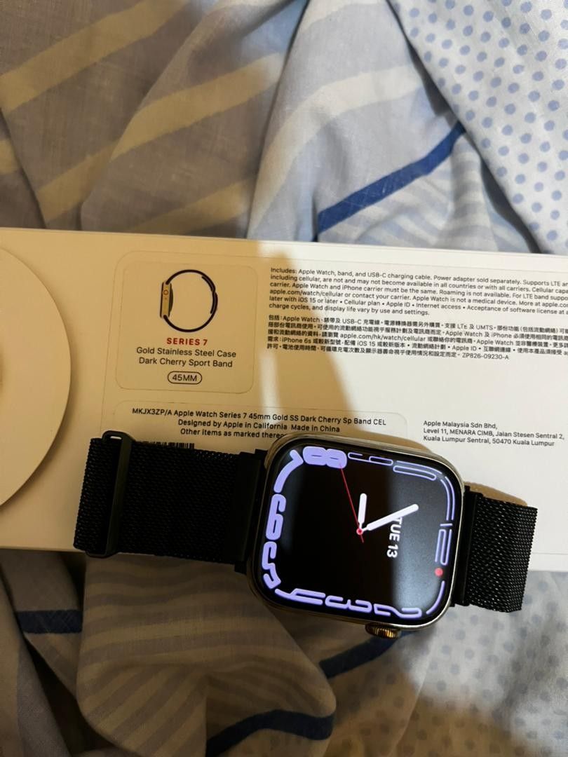 Apple watch series 7 stainless steel, Mobile Phones  Gadgets, Wearables   Smart Watches on Carousell