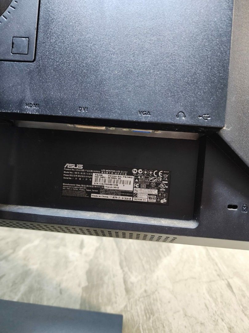 Asus Monitor 24 inch - PA246Q63206815859202114