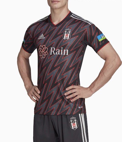 Turkish Besiktas J.K. Jersey Third Kit 2022 2023 Men s Fashion
