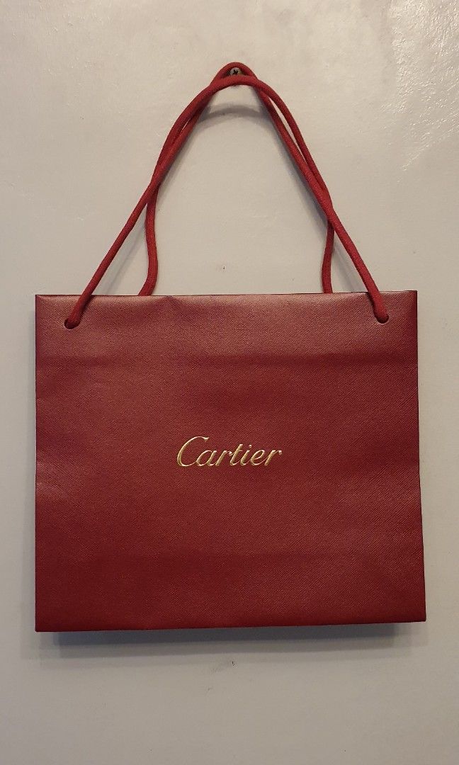 Authentic cartier paper bag Luxury Bags Wallets on Carousell