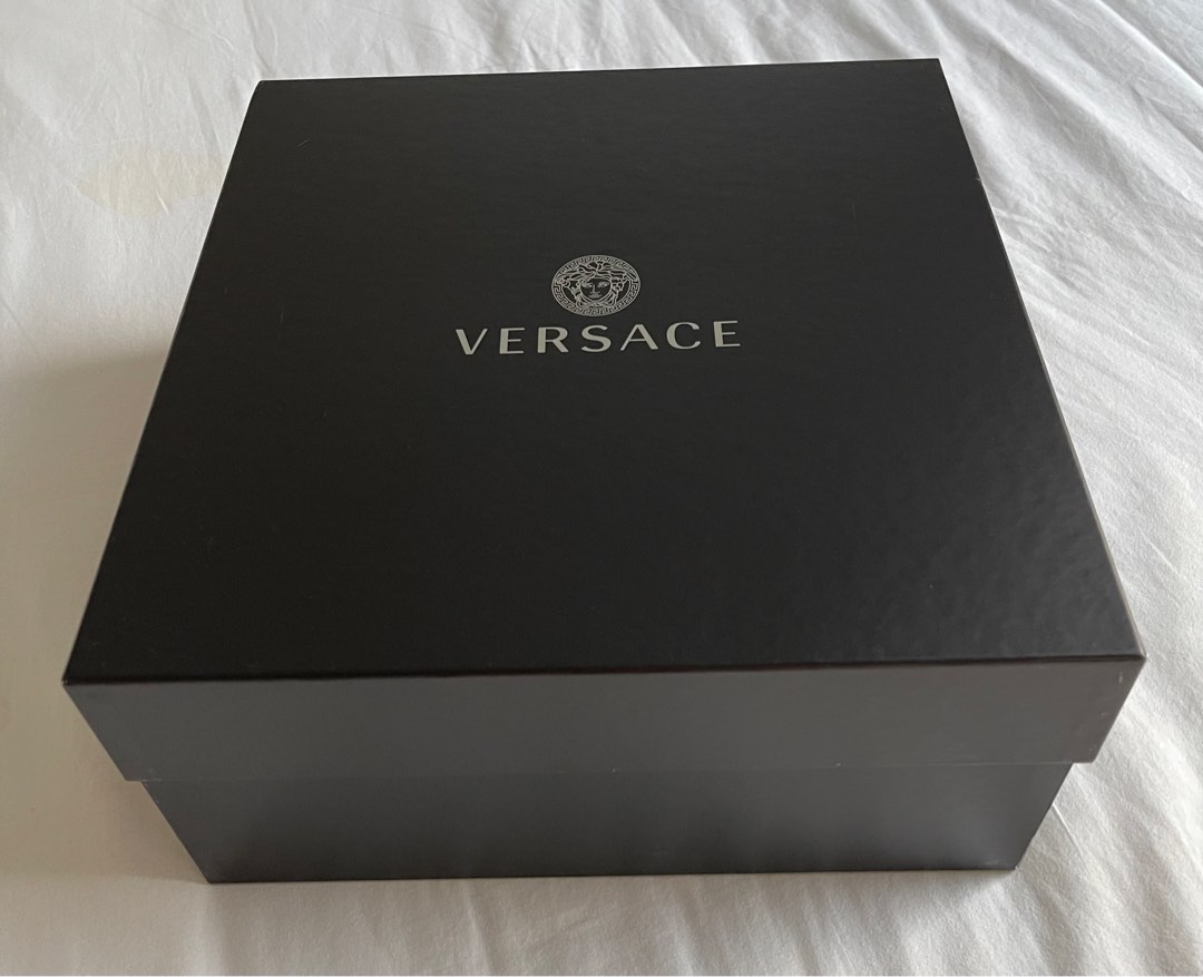 Authentic Versace box and dustbag ( after bought d bag the box storage
