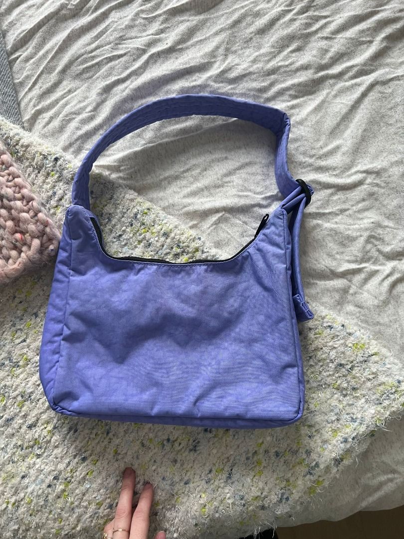 Mini Nylon Shoulder Bag : Bluebell - Baggu